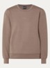 Sweater met logo - Lichtbruin