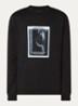 Sweater met print - Zwart