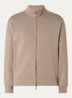 Sweatvest met logo en steekzakken - Antraciet
