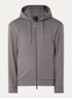 Sweatvest met logo - Donkergrijs