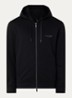 Sweatvest met logo - Zwart
