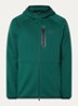 Sweatvest met steekzakken - Groen