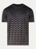T-shirt met grafische print - Donkerblauw