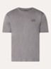 T-shirt met logo- en backprint - Lichtroze