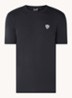 T-shirt met logo  - Donkerblauw