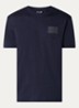 T-shirt met logo - Donkerblauw