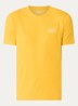 T-shirt met logo - Geel
