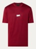 T-shirt met logo - Donkerrood