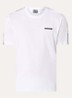 T-shirt met logoband - Wit