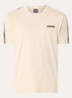 T-shirt met logoband - Donkerbruin