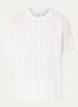 T-shirt met logoprint - Gebroken wit