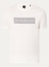 T-shirt met logoprint - Gebroken wit