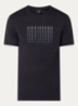 T-shirt met logoprint - Donkerblauw