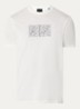 T-shirt met logoprint - Gebroken wit