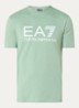 T-shirt met logoprint - Lindegroen