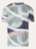 T-shirt met logoprint - Groen