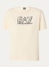 T-shirt met logoprint - Beige