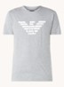 T-shirt met logoprint - Grijsmele