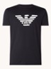 T-shirt met logoprint - Diepzwart