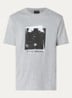 T-shirt met logoprint - Grijsmele