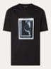 T-shirt met logoprint - Zwart