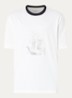 T-shirt met print - Gebroken wit