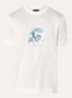 T-shirt met print - Wit