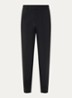 Tapered fit chino met streepprint - Antraciet