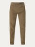 Tapered fit jeans met gekleurde wassing - Legergroen