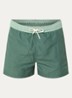 Zwemshorts met logo en steekzakken - Olijfgroen