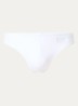 Zwemslip met logo - Wit