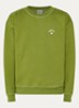 Heart sweater met logoborduring - Groen