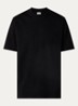 T-shirt met backprint - Zwart