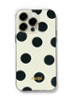 Polkadot telefoonhoes voor IPhone 15 Pro - Wit