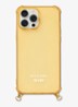 Telefoonhoes voor iPhone 13 Pro Max - Geel