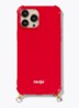 Telefoonhoes voor iPhone 16 Plus - Rood