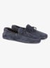 Driving mocassins van suède - Steel Blue-400 / Blauw