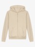Fijngebreid vest met capuchon - Light Beige-271