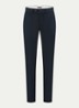 Metropolitan straight fit pantalon met steekzakken - Navy-410