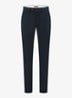 Metropolitan straight fit pantalon met steekzakken - Navy-410