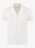 Overhemd van badstof met borstzak - White-110