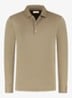 Regular fit polo - Dark Taupe-901