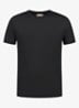 T-shirt van linnen - Zwart