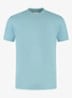 T-shirt van linnen - Blue Turquoise-441