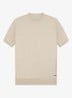 T-shirt van merino wol - Light Beige-271 / Beige
