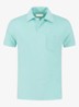 Terry regular fit polo van badstof - Mint-346