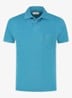 Terry regular fit polo van badstof - Ocean Blue-448
