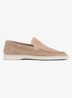 Yacht loafer van suède - Beige-260 / Beige