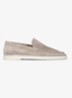 Yacht loafer van suède - Light Grey-50 / Grijs