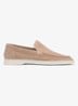 Yacht loafer van suède - Beige-260 / Beige